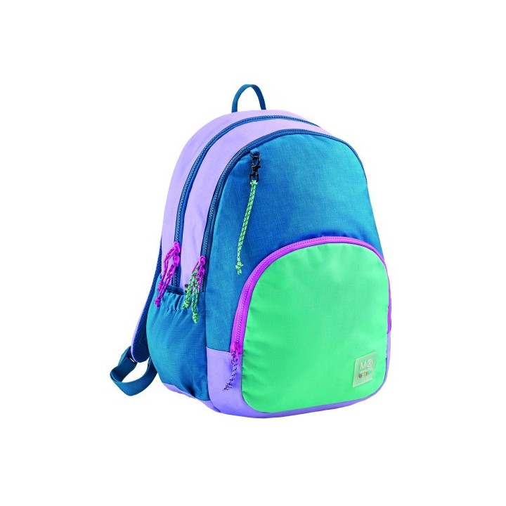 mochila triple oslo reciclada rider purple miquelrius mr19342