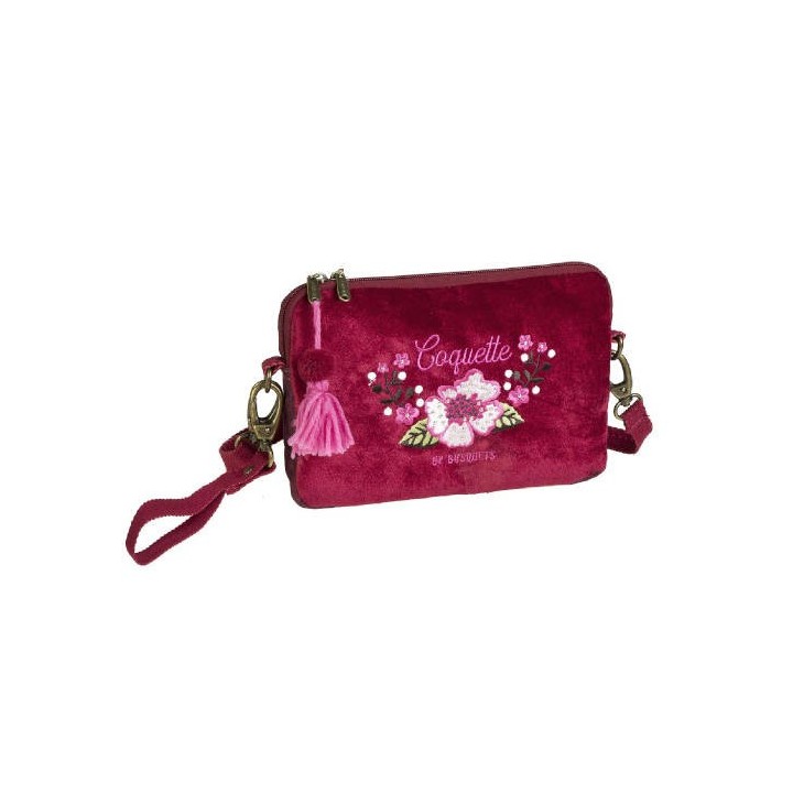 bolso pequeno coquette by busquets 24 x 16 x 2,4 cm. coquette 16017090700
