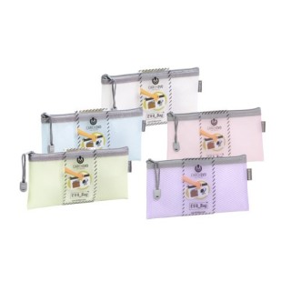 pack 12 bolsas cremallera eva-bag tamano check colores surtidos carchivo 45013099