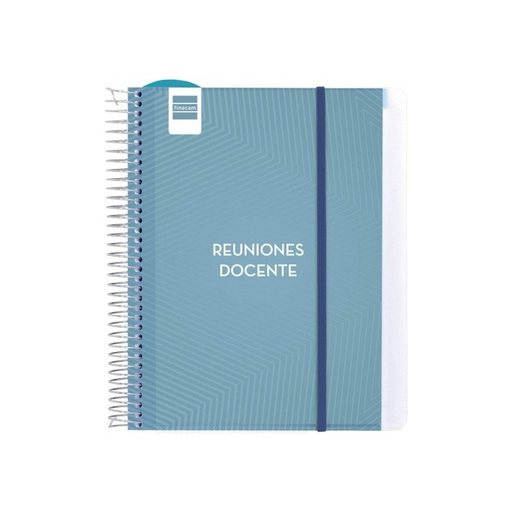 libreta reuniones docente 1/4 espanol finocam 5340800 atemporal