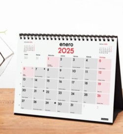 Calendario 2025 Sobremesa...