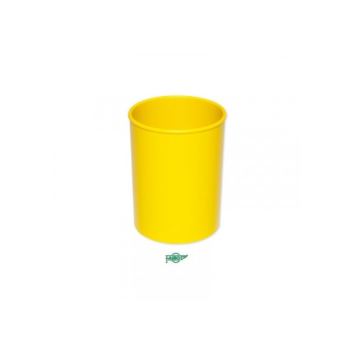 cubilete plastico color amarillo faibo 206-05