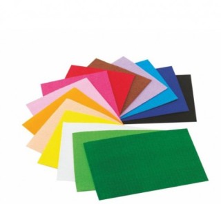 bolsa 10 laminas eva 40x60 cm. color rosa faibo 1655-10-29