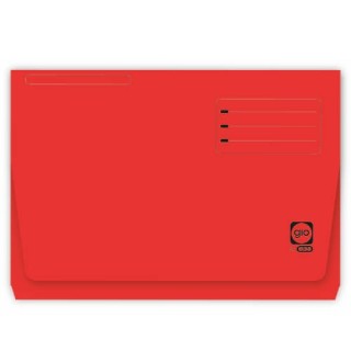 subcarpeta con bolsa y solapa intensas 320 grs folio color rojo gio 400040684