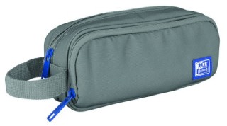 estuche oxford b-smart monocolor gris oxford 400184697