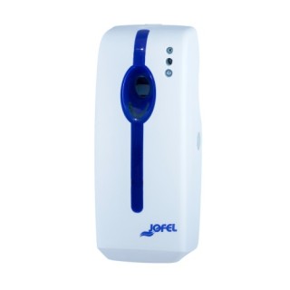 jofel ai90000 ambientador y dispensador automatico 250 ml azul, blanco