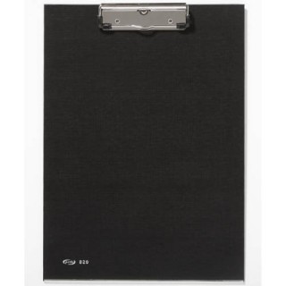 portabloc con pinza metalica en color negro pardo 82001