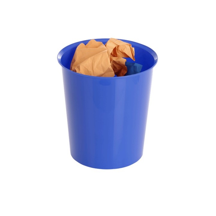papelera 18 litros reciclable 290 x 310mm azul archivo 2000 2001 az