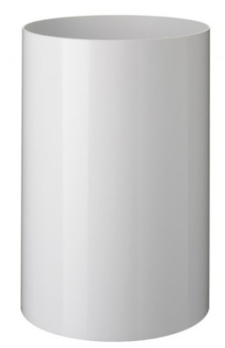 papelera ecogreen alto brillo 100% reciclado y reciclable blanco 18 litros 260x335 mm archivo 2000 2