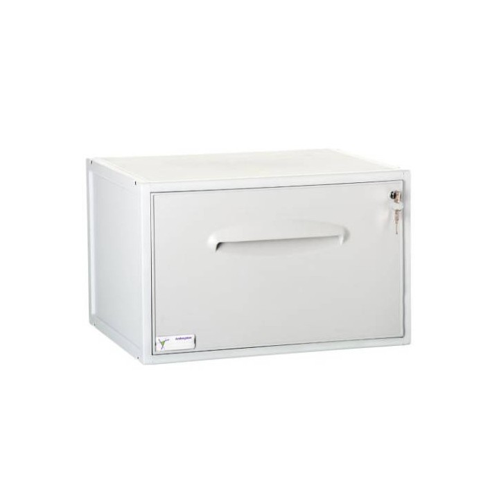 modulo archisystem para carpetas colgantes din a4 y folio 356x474x303 mm gris archivo 2000 8301c gs