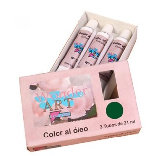 pryse 6250037 pintura al oleo 21 ml tubo verde