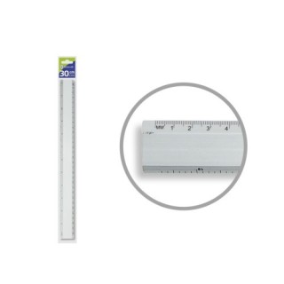 regla aluminio 30 cm bismark 314301