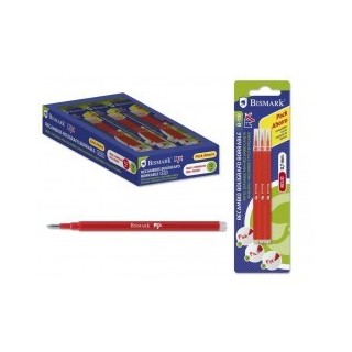 bismark 327534 recambio de boligrafo rojo 3 pieza(s)