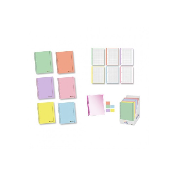 golden 327709 cuaderno y block a5 120 hojas multicolor