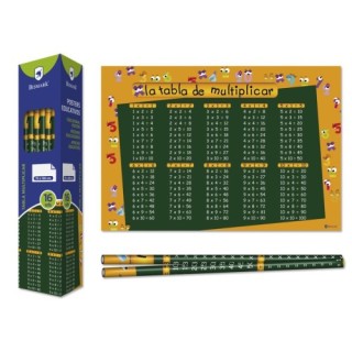 bismark poster tablas de multiplicar 70 x 100 Ñm