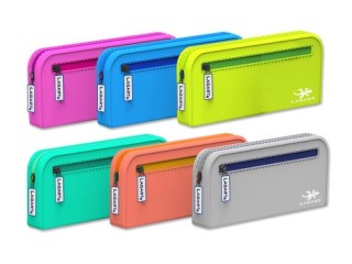 lagart portatodo silicona ovalado doble cremallera