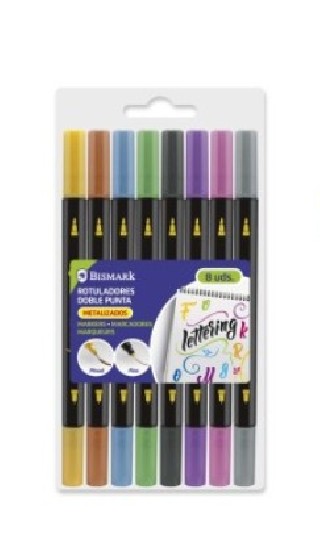 bismark 330013 rotulador fino/medio 8 pieza(s)