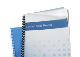 caja de 100 cubiertas polipropileno formato a4 de 500 micras translucido gbc esp425500