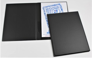 carpeta congreso estandar con block notas y portaboligrafo iberplas 45500