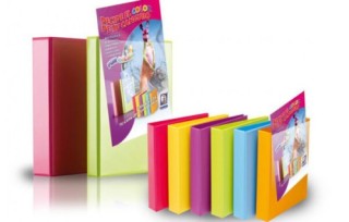 carpeta canguro fun color a4 4 anillas mixtas 40 mm fun colores surtidos iberplas 8440fcm4