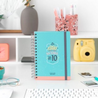 planificador atemporal para profes doble espiral lo estas haciendo de 10 mr.wonderful woa09660es