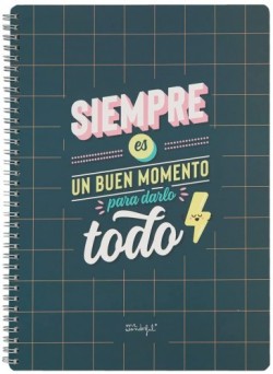 Mr. Wonderful Libreta -...