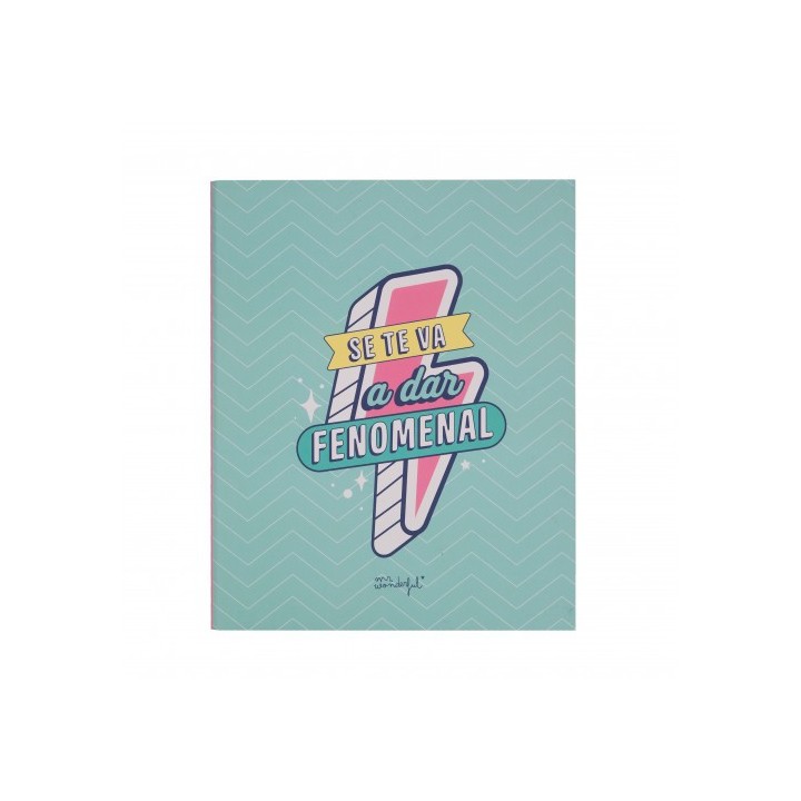 carpeta archivadora - se te va a dar fenomenal mr wonderful