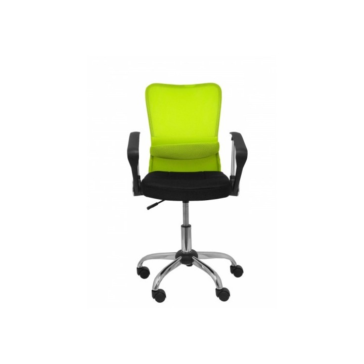 silla infantil cardenete respaldo malla verde asiento negro piqueras y crespo 238gvne