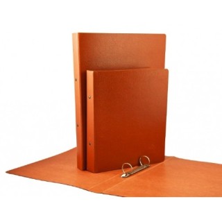 carpeta anillas redondas carton gofrado folio apsdo. 2-a-25 mm. no 12 cuero redonda  mariola 5182a