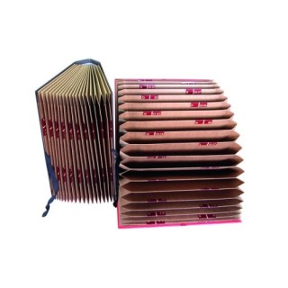 carpeta acordeon fuelle folio carton forrado geltex plastificado negro mate mariola 0918ne