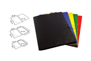 carpeta carton compacto gofrado no 8.folio goma solapa amarillo mariola 5285am