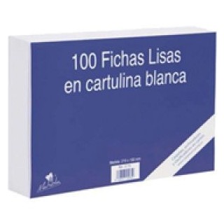 100 fichas de cartulina lisa (125x75 mm) no 2 mariola 3112l