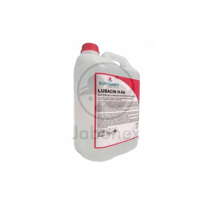 botella 750ml lubacin h-da virucida eurosanex li477