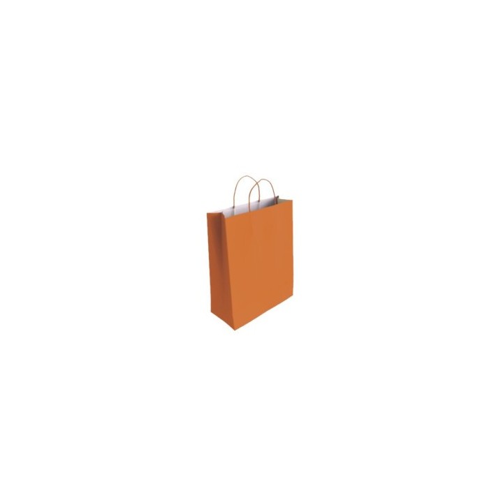 bismark 329832 bolsa de papel naranja