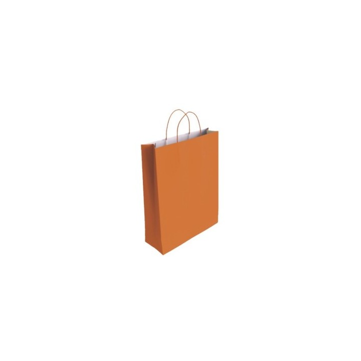 bismark 329833 bolsa de papel naranja