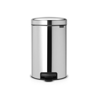 brabantia 113581 papelera 12 l alrededor acero inoxidable