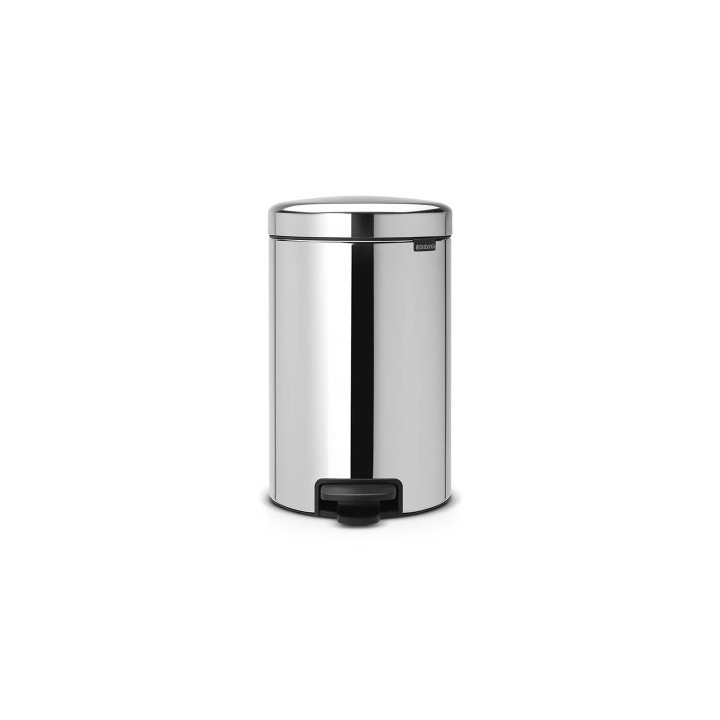 brabantia 113581 papelera 12 l alrededor acero inoxidable
