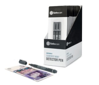 safescan 111-0379 detector de billetes falsos negro