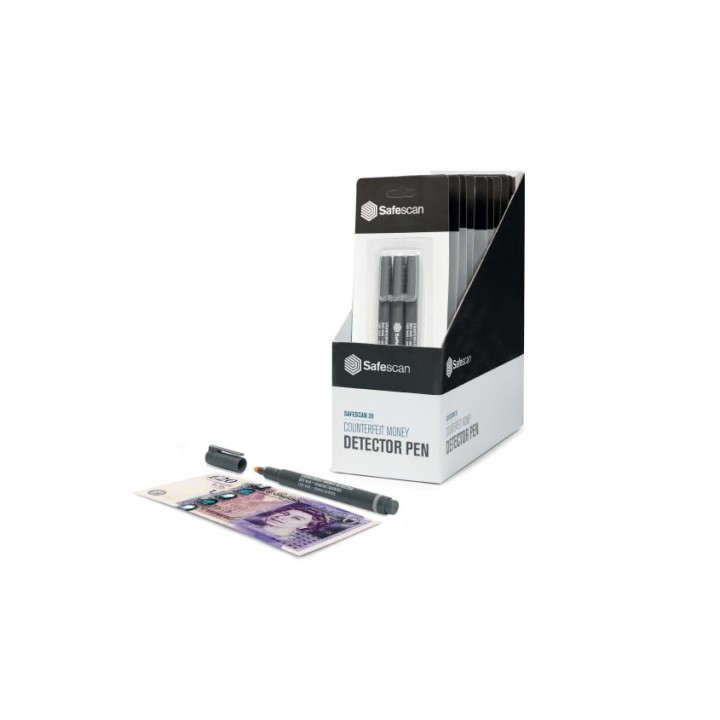safescan 111-0379 detector de billetes falsos negro