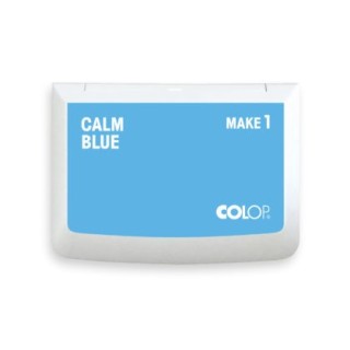 tampon make1 color azul calma 50x90 mm colop 155109