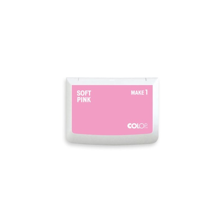tampon make1 color rosa suave 50x90 mm colop 155118
