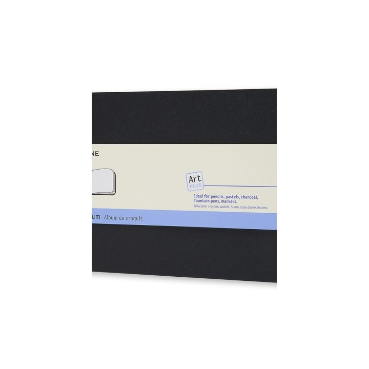 album de bocetos negro l (13x21cm) moleskine artska3