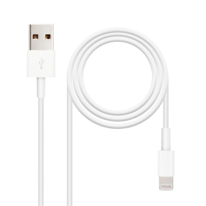 nanocable cable de datos/carga lightning/usb 1 m