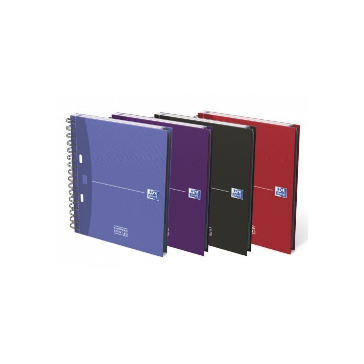 cuaderno europeanbook 1 tapa extradura a5+ 100 hojas 5x5 colores surtidos essentials 3sep oxford 100
