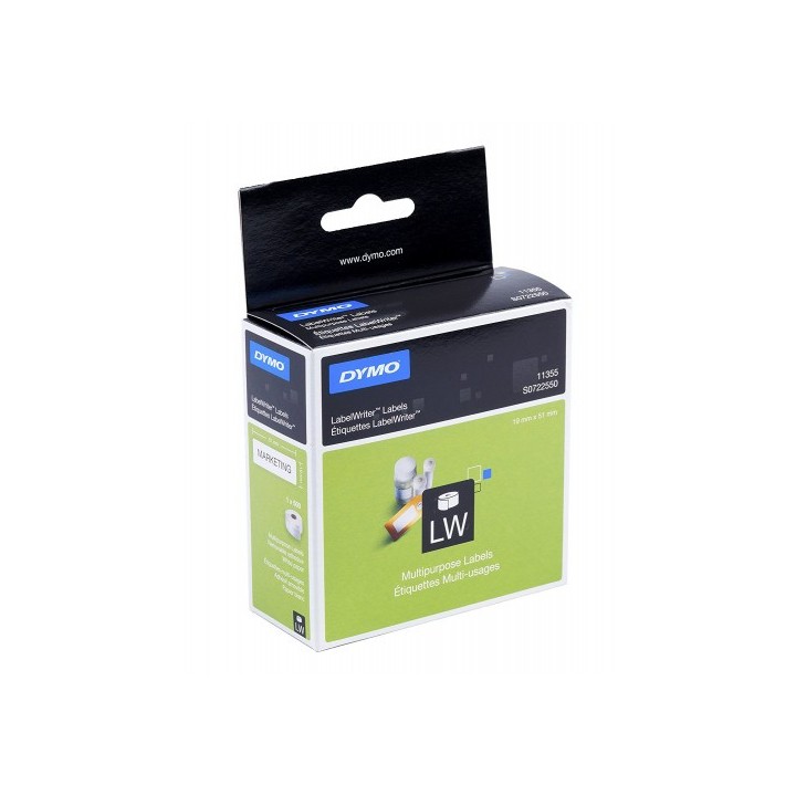 rollo etiquetas labelwriter 19x51bl blanco dymo s0722550