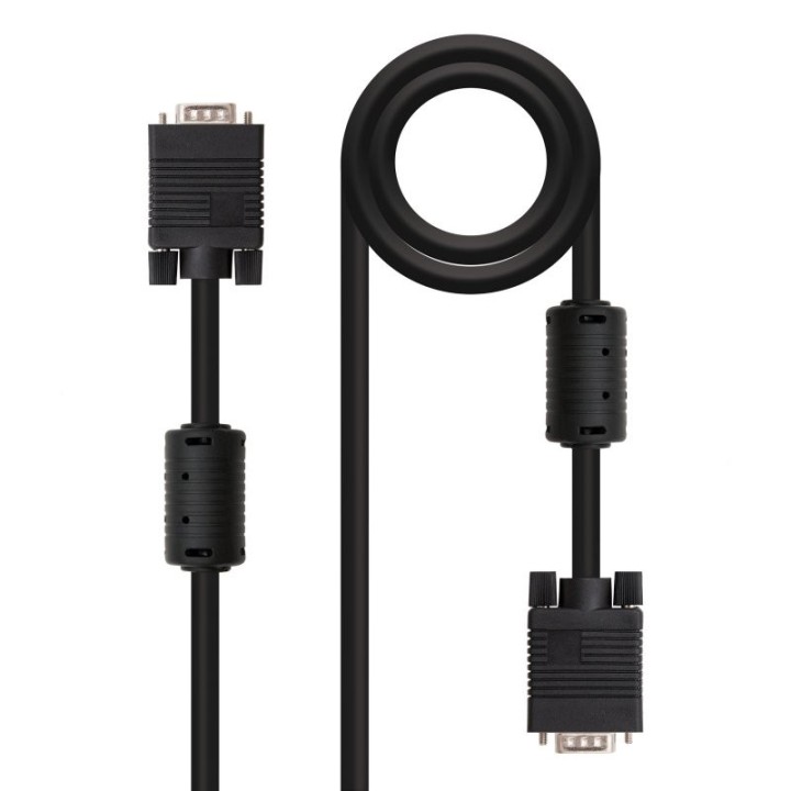 nanocable cable conmutador vga 1,8 m negro