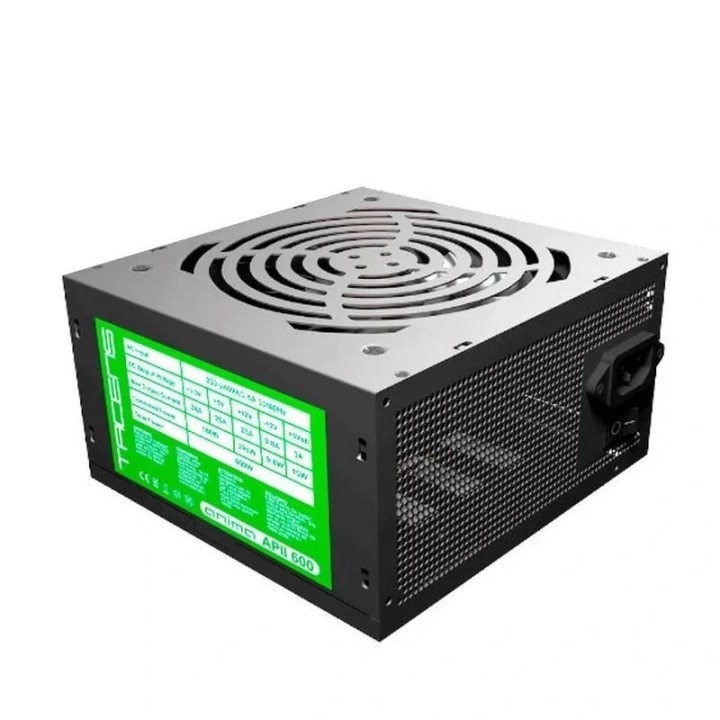 tacens anima apiii600 600w psu full safety black