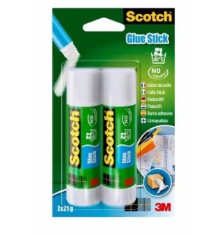 scotch pack 2 barras adhesivo permanente classic line 21gr 6242c scoth 7100115623