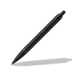 parker boligrafo im cuerpo negro mate/adornos negros medium parker 2127618