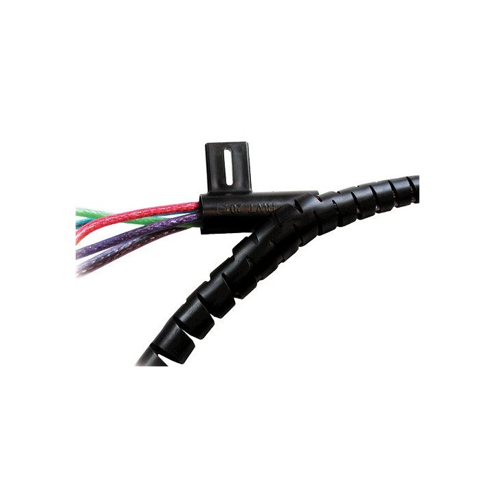 organizador cables zip 2m negro fellowes 99439
